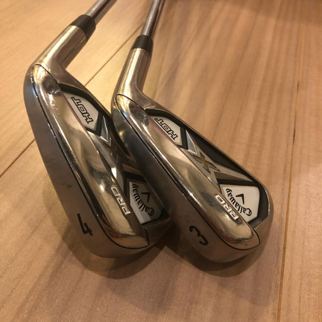 Callaway x-hot pro アイアン3,4番セット