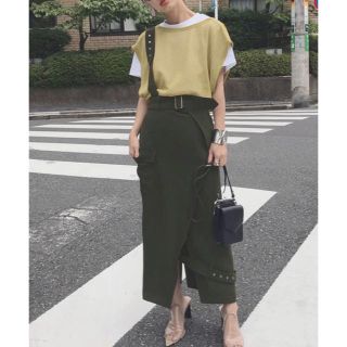 アメリヴィンテージ(Ameri VINTAGE)のAmeri ONE SUSPENDER MILITARY SKIRT(その他)