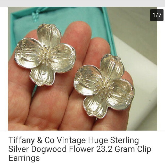 Tiffany & Co.(ティファニー)のTiffany & Co. Dogwood Flower イヤリング レディースのアクセサリー(イヤリング)の商品写真