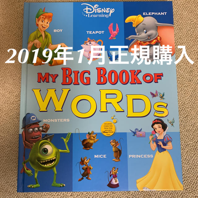 正規品☆マイビックブックオブワーズ  my big book of words