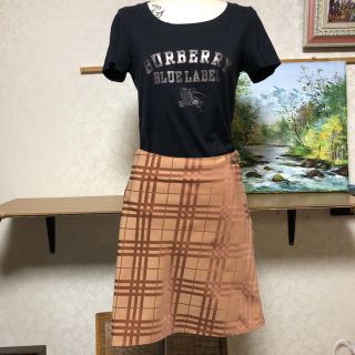 バーバリーブルーレーベル(BURBERRY BLUE LABEL)のバーバリーブルーレーベル スカート(ひざ丈スカート)