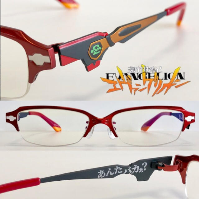 新世紀 エヴァンゲリオン EVANGELION メガネ サングラス 弍号機 新世紀 エヴァンゲリオン EVANGELION メガネ サングラス 弍号機
