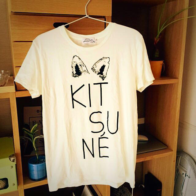 MAISON KITSUNE'(メゾンキツネ)のメゾンキツネ Tシャツ♡ レディースのトップス(Tシャツ(半袖/袖なし))の商品写真