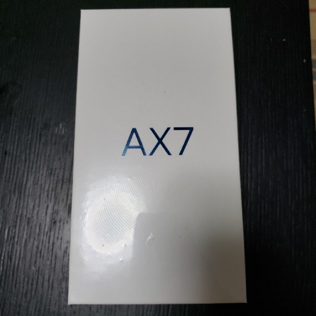 SIMフリー oppo AX7 ゴールド 未開封新品