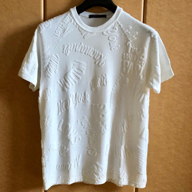 LOUIS VUITTON パイル タオル生地  シティロゴ  Tシャツ