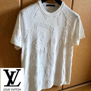 ルイヴィトン(LOUIS VUITTON)のルイヴィトン 新品 パイル生地 Tシャツ ジャカード タオリング  カットソー(Tシャツ/カットソー(半袖/袖なし))