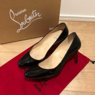 クリスチャンルブタン(Christian Louboutin)のルブタン パテントパンプス  36.5(ハイヒール/パンプス)