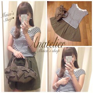 アナトリエ(anatelier)のanatelier♡大人気トップス(カットソー(半袖/袖なし))