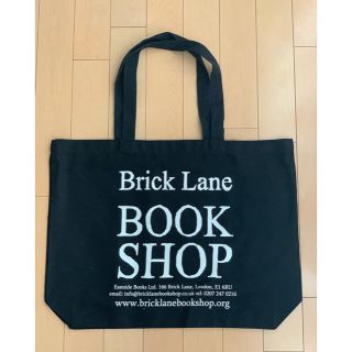 ビームスボーイ(BEAMS BOY)の【新品・日本未発売】英国書店Brick Lane Bookshopトートバック黒(トートバッグ)