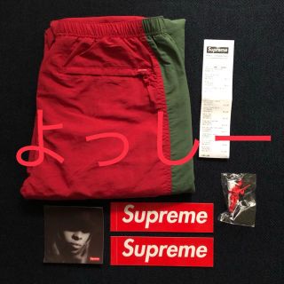 シュプリーム(Supreme)の赤 S シュプリーム Supreme Side Logo Track Pant(その他)