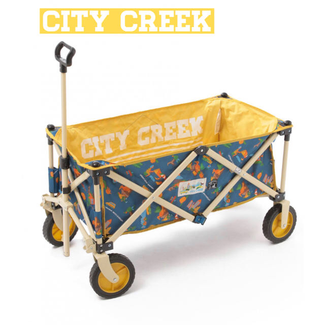 niko and...(ニコアンド)のCITY CREEK アウトドア キャリーワゴン コラボ  スポーツ/アウトドアのアウトドア(その他)の商品写真