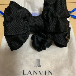 ランバンオンブルー(LANVIN en Bleu)のランバン オン ブルー リボンシュシュ(ヘアゴム/シュシュ)