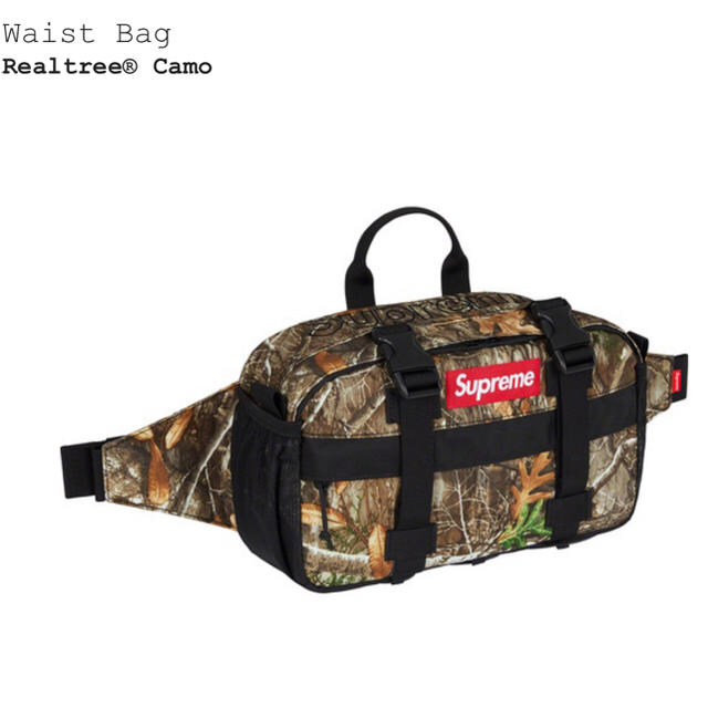 supreme waist bag real tree camo