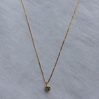 K18×ダイヤ0.26ct ネックレス(ネックレス)