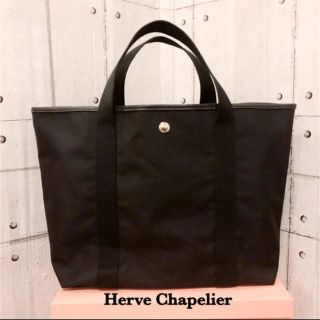 エルベシャプリエ(Herve Chapelier)のエルベシャプリエ コーデュラナイロン ノワール 黒 トートバッグ(トートバッグ)