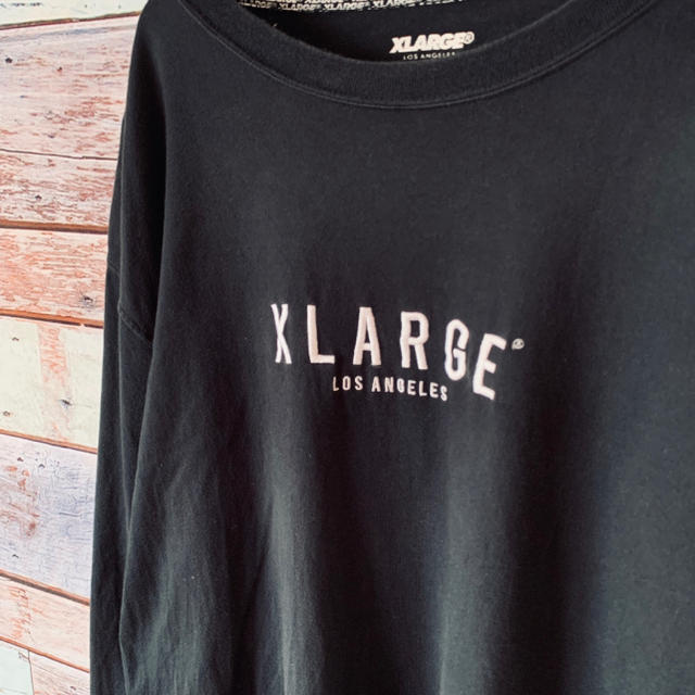 XLARGE(エクストララージ)のエクストララージ XLサイズ ブラック ロンT メンズのトップス(Tシャツ/カットソー(七分/長袖))の商品写真