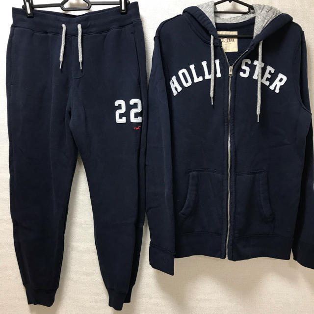 Hollister - HOLLISTER スウェット上下セットの通販 by Hank Hollister - HOLLISTER スウェット上下セットの通販 by Hank
