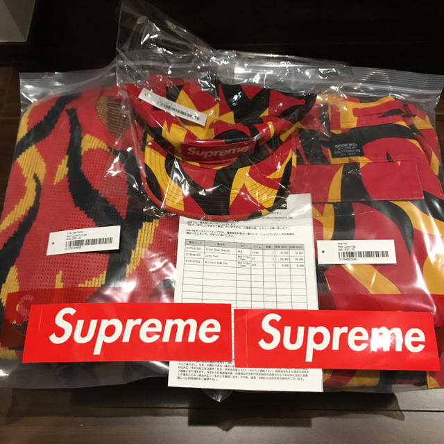 訳あり supreme - Supreme セーター カーゴパンツ3点セット! キャップ