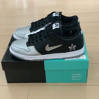 シュプリーム(Supreme)の28.5cm Supreme / Nike SB Dunk Low 黒/シルバー(スニーカー)