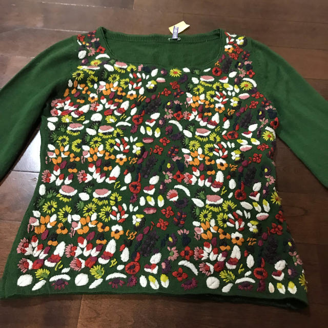 Sybilla(シビラ)のシビラ  刺繍セーター レディースのトップス(ニット/セーター)の商品写真
