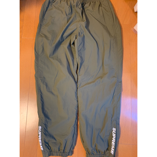 supreme warm up pant olive