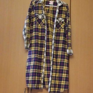 チチカカ(titicaca)のチチカカ　チェックロングシャツ(シャツ/ブラウス(長袖/七分))