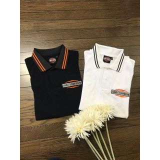 ハーレーダビッドソン(Harley Davidson)の✴︎大人気♫ HARLEY-DAVIDSON ポロシャツ 2枚セット(Tシャツ(半袖/袖なし))