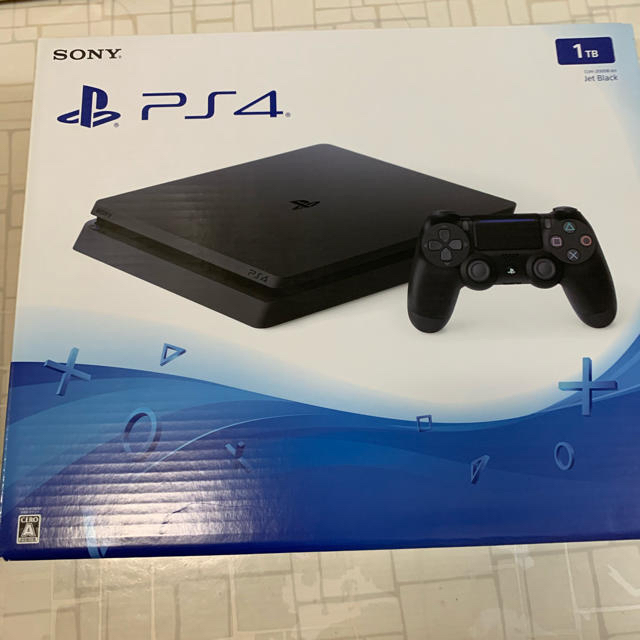 【完品動作品】PS4 ジェット・ブラック 1TB CUH-2000BB01