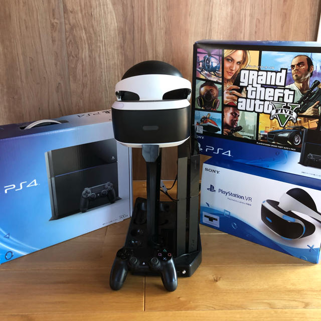 PS4 PSVR セット 激安  本体 スタンド付   ps4