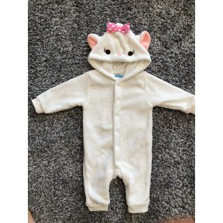 ニシマツヤ(西松屋)の【新品未使用】猫ちゃん もこもこ カバーオール(カバーオール)