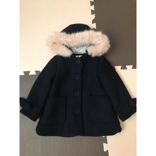 ザラキッズ(ZARA KIDS)のzara baby フード付きダッフルコート(コート)