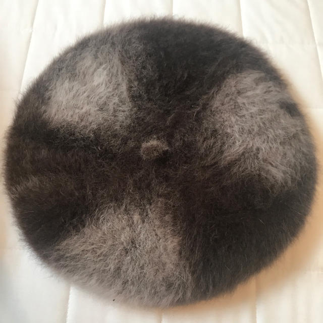 Lochie(ロキエ)のmohair fur béret brown epine レディースの帽子(ハンチング/ベレー帽)の商品写真