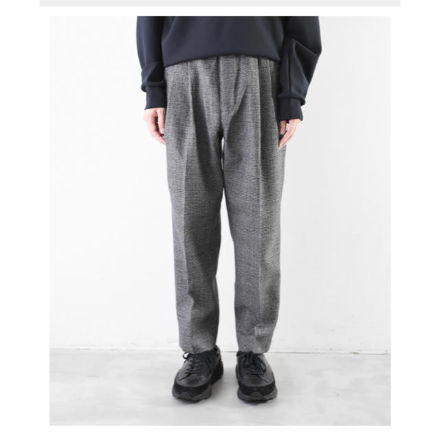 stein TWO TUCK WIDE TROUSERS 19aw M