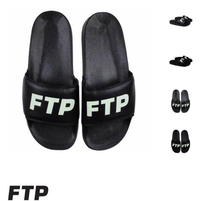 Supreme(シュプリーム)の28cm FUCK THE POPULATION FTP GLOW SLIDES メンズの靴/シューズ(サンダル)の商品写真