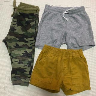 ザラキッズ(ZARA KIDS)のZARA H&M 西松屋 ベビー パンツ 3点セット おまけ付き(パンツ)