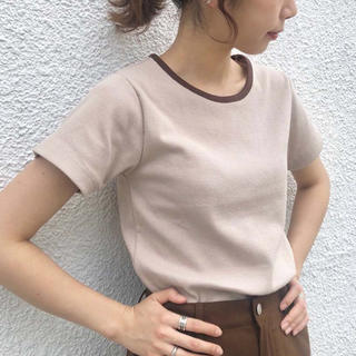カスタネ(Kastane)のKastane♡リンガーリブTEE(Tシャツ(半袖/袖なし))
