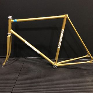 パナソニック(Panasonic)の自転車 パナソニック ピストフレーム 1度のみ使用 NJS(自転車本体)