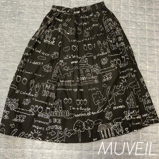 ミュベールワーク(MUVEIL WORK)のMUVEIL ミディアムスカート(ひざ丈スカート)