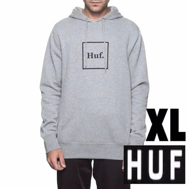 hufHUF パーカー XL グレー