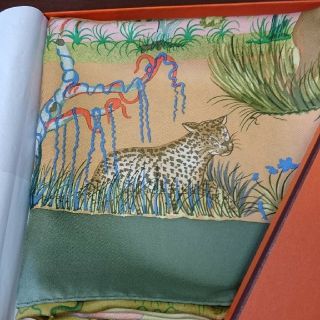 エルメス(Hermes)のノンノ様専用 エルメス スカーフ90cm《Nuba Mountain》(バンダナ/スカーフ)