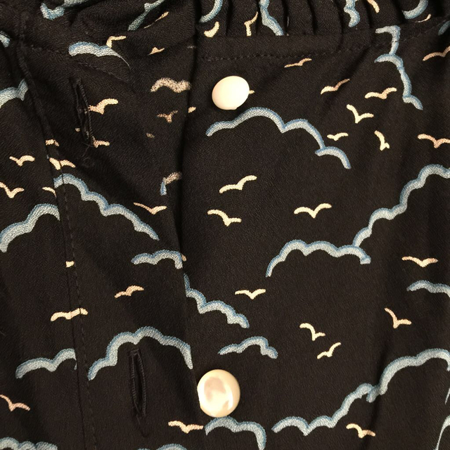 MARC BY MARC JACOBS(マークバイマークジェイコブス)の半袖かもめ柄ブラウス レディースのトップス(シャツ/ブラウス(半袖/袖なし))の商品写真