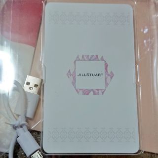 ジルスチュアート(JILLSTUART)のジルスチュアート モバイルバッテリー(バッテリー/充電器)