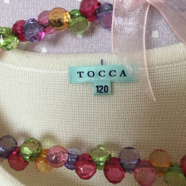 TOCCA(トッカ)のTOCCA ボレロ 120 フォーマル  入学式 七五三 キッズ/ベビー/マタニティのキッズ服女の子用(90cm~)(カーディガン)の商品写真