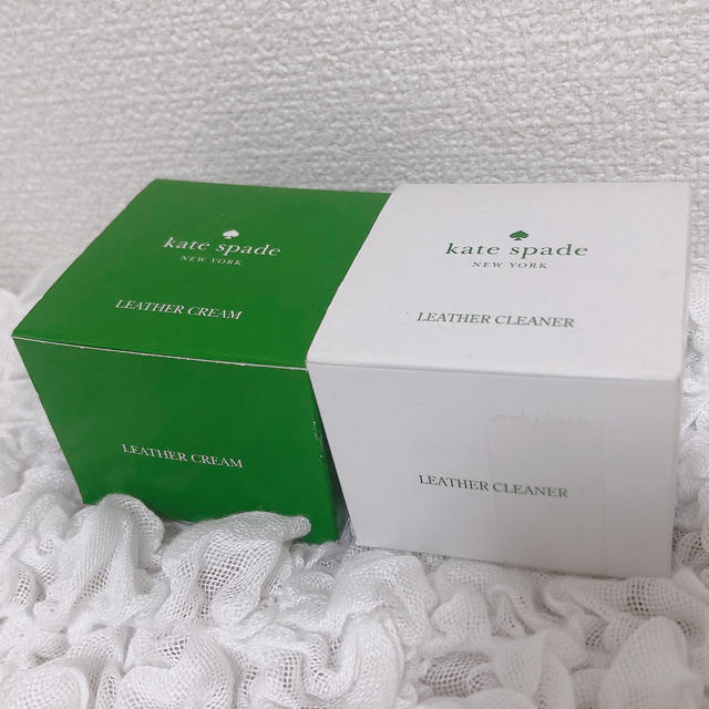 kate spade new york - ケイトスペード レザークリーム クリーナーセットの通販 by yume|ケイトスペードニューヨークならラクマ kate spade new york - ケイトスペード レザークリーム クリーナーセットの通販 by yume|ケイトスペードニューヨークならラクマ