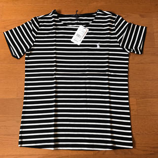 ラルフローレン(Ralph Lauren)のRALPH LAUREN ボーダークルーネック 半袖Tシャツ M(Tシャツ(半袖/袖なし))