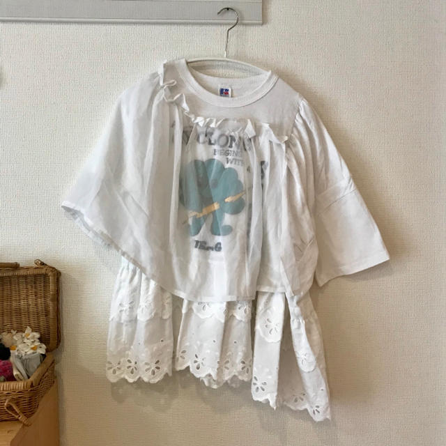 【残りわずか】トップス手頃な価格 cathyリメイクトップス 丸首 - daisenkaku.or.jp