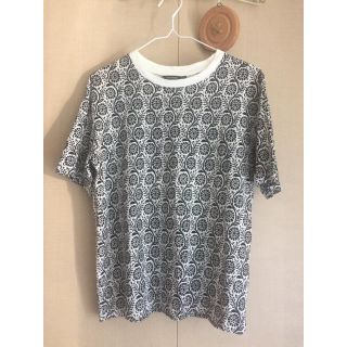 マリメッコ(marimekko)のmarimekko Tシャツ　総柄　モノクロ(Tシャツ(半袖/袖なし))