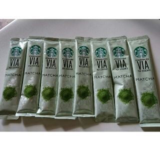 スターバックスコーヒー(Starbucks Coffee)の限定！スタバVIA抹茶ｽﾃｨｯｸ８本set！(タンブラー)