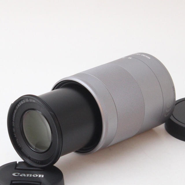 キャノン❤️新品 Canon EF-M 55-200mm シルバー 望遠レンズ