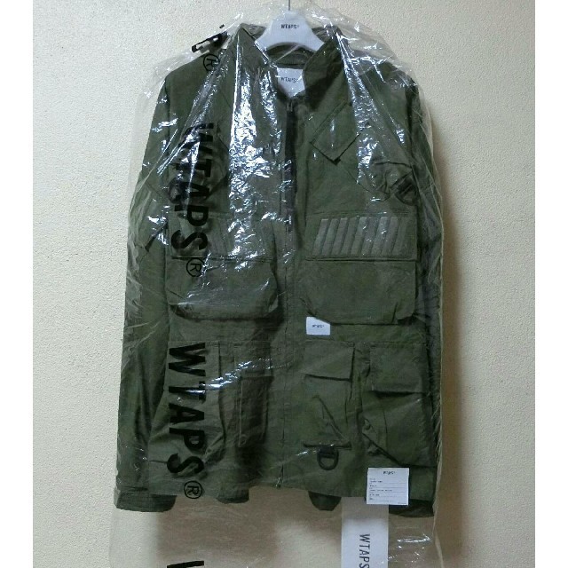 新品未使用 WTAPS 19AW MODULAR ジャケット オリーブS 新品未使用 WTAPS 19AW MODULAR ジャケット オリーブS